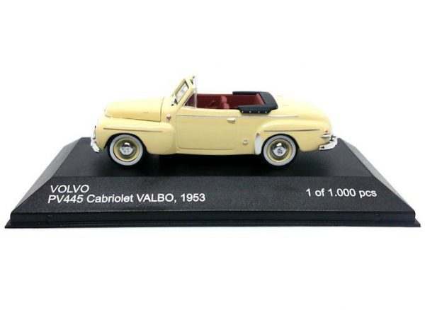 Volvo PV445 Cabriolet Valbo 1953 Creme 1-43 Whitebox Limited 1000 Pieces