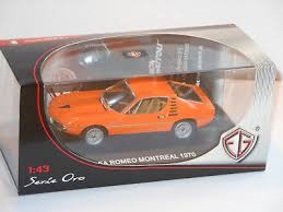 Alfa Romeo Montreal 1970 Oranje 1:43 Edison Giocattoli