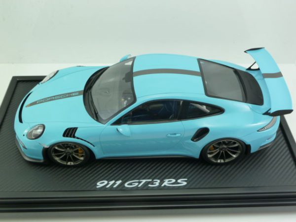 Porsche 911 (991) GT3 RS - 2015 Olympia Blue 1-12 Spark Limited 200 Pieces