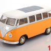 Volkswagen T1 Bus 1963 Geel / Wit 1-24 Welly