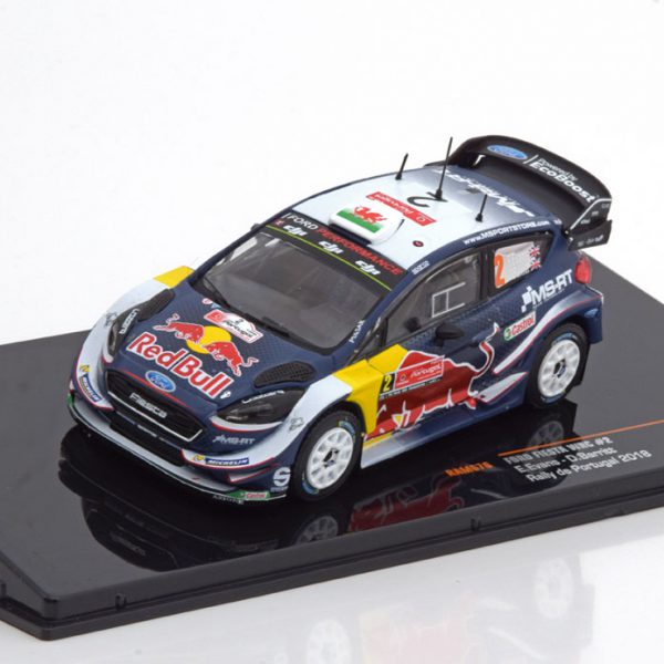 Ford Fiesta WRC No.2, Red Bull Rally Portugal 2018 Evans/Barritt 1-43 Ixo Models