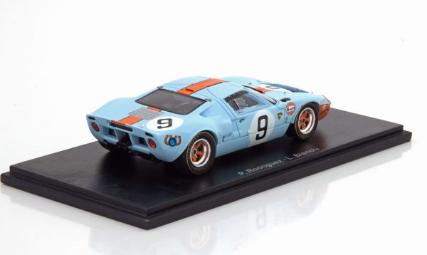 Ford GT40 Sieger 24h Le Mans 1968 "Gulf "Rodriguez/Bianchi 1-43 Spark