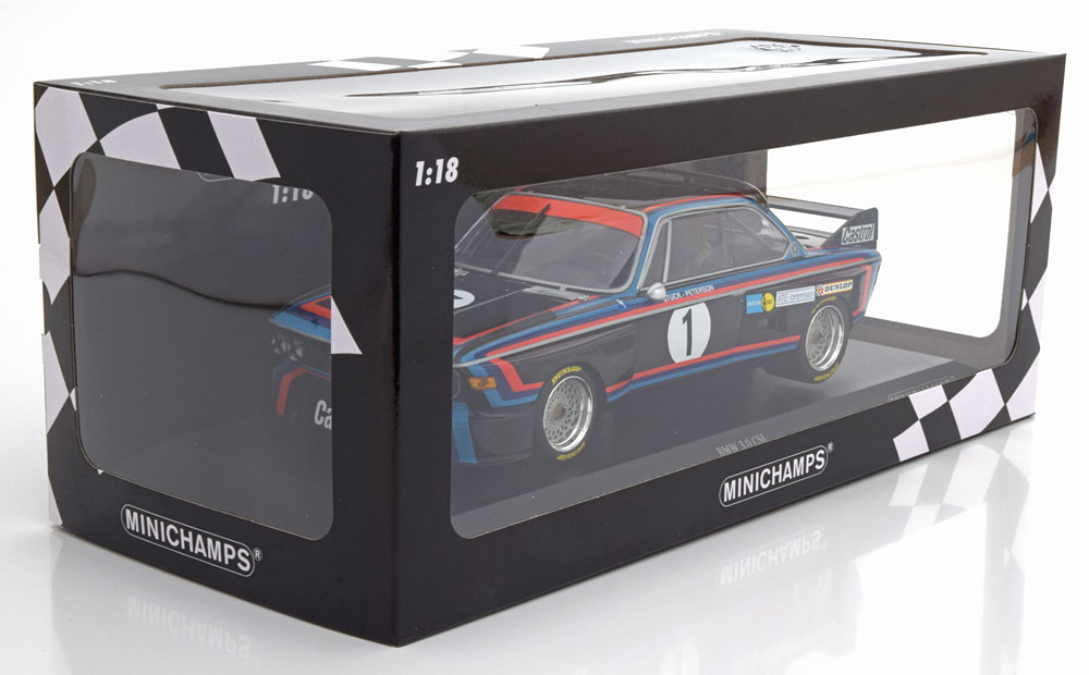 BMW 3.0 CSL Sieger Norisring Trophäe 1974 Stuck 1-18 Minichamps Limited 468  Pieces