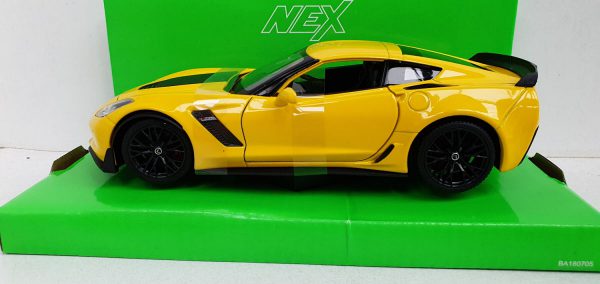 Chevrolet Corvette Z06 Coupe 2017 Rood 1-24 Welly