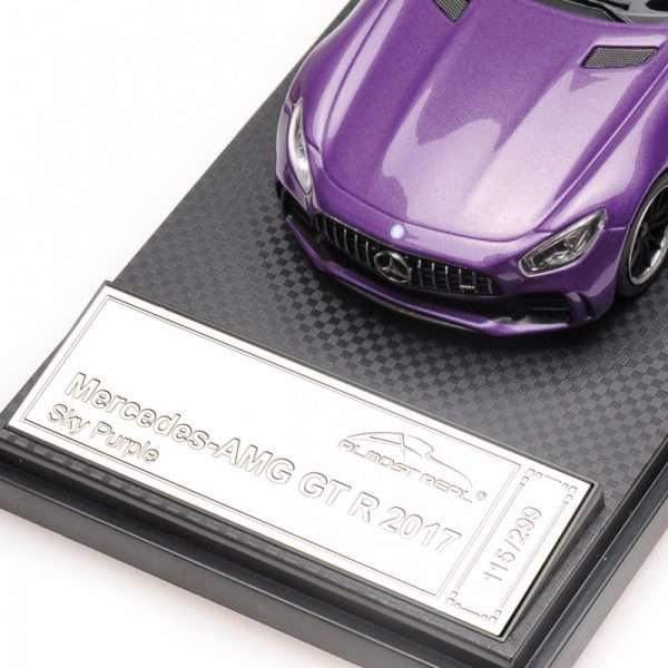 Mercedes-Benz AMG GT-R 2017 Sky Purple Metallic 1-43 Almost Real