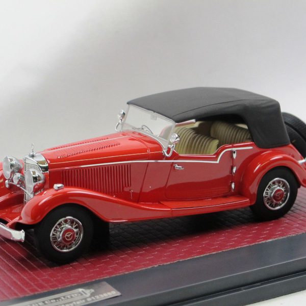 Mercedes-Benz 500K 4 Pasenger Tourer 1934 by Mayfair Closed Version Rood 1/43 Matrix Scale Models Limited Edition 199