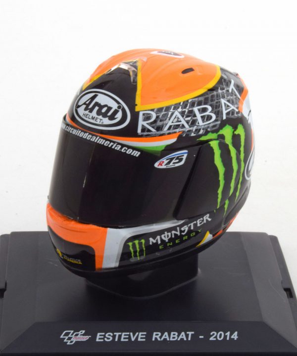 Helm Moto 2 GP 2014 World Champion Esteve Rabat 1-5 Altaya