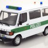 Mercedes-Benz 208 D Polizei Bus 1988 Wit / Groen 1-18 KK Scale Limited 500 Pieces