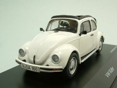 Volkswagen Kever "Open Air " Wit 1-43 Schuco Limited 1000 Pieces