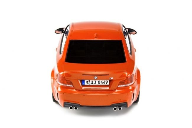 BMW 1 M Coupé 2011 Oranje Metallic 1-18 GT Spirit Limited 2000