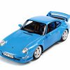 Porsche 911 Carrera RS Club Sport ( 993 ) 1995 Lichtblauw 1-18 GT Spirit Limited 1500 Pieces