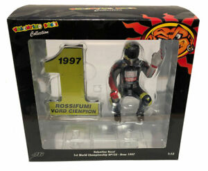 Figuur Valentino Rossi 1st World Championship GP125 Brmo 1997 1:12 Minichamps Limited 1999 pcs.