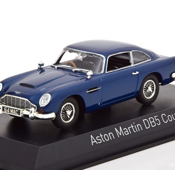 Aston Martin DB5 Coupe 1964 Blauw 1-43 Norev