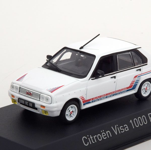 Citroen Visa 1000 Pistes 1983 Wit 1-43 Norev