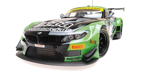 BMW Z4 GT3 #88 Team ABBA With RollCentre Racing British GT Championship 2016 Neary / Short 1:18 Minichamps Limited 252 Pieces