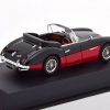 Austin Healey 3000 MK III 1964 Zwart / Rood 1-43 Norev