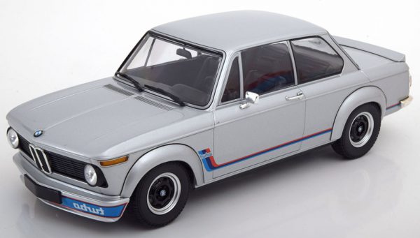 BMW 2002 Turbo 1973 Zilver 1-18 Minichamps