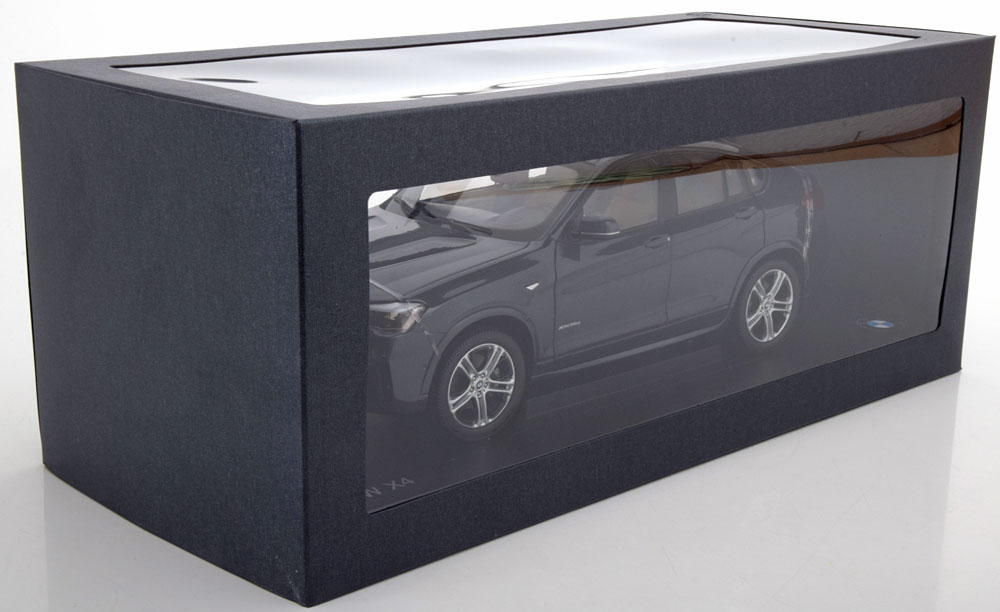 ギミックありBMW X4 F26 ミニカー Jadi Paragon シルバー