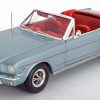 Ford Mustang Convertible 1965 Blauwgrijs /Rood 1-18 Ertl Autoworld