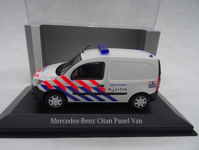 Mercedes-Benz Citan Panel Van Omgebouwde Nederlandse Politie 1:43 Minichamps Dealer