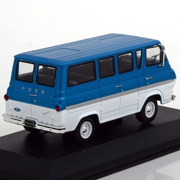 Ford Econoline Blauw Metallic / Wit White Box 1:43 Limited Edition 1000 pcs.