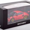 Porsche 911 (991 II) GT2RS 2018 Rood/Zwart 1-43 Minichamps Limited 300 Pieces