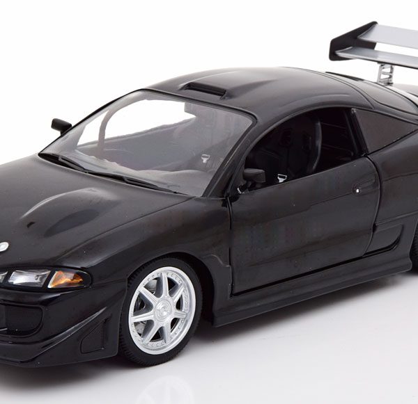 Mitsubishi Eclipse 1995 Zwart 1-18 Greenlight Collectibles