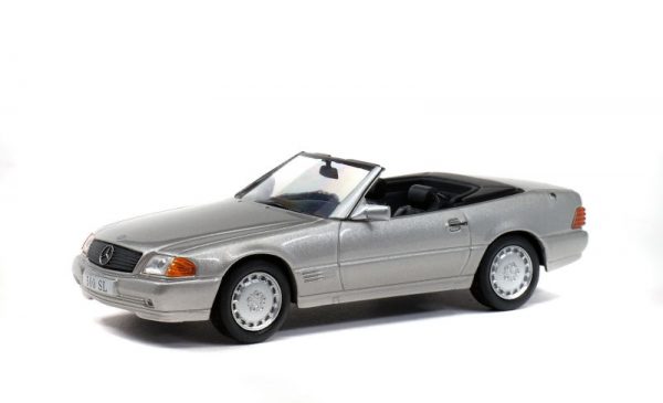 Mercedes-Benz 500SL 1989 Zilver 1/43 Solido