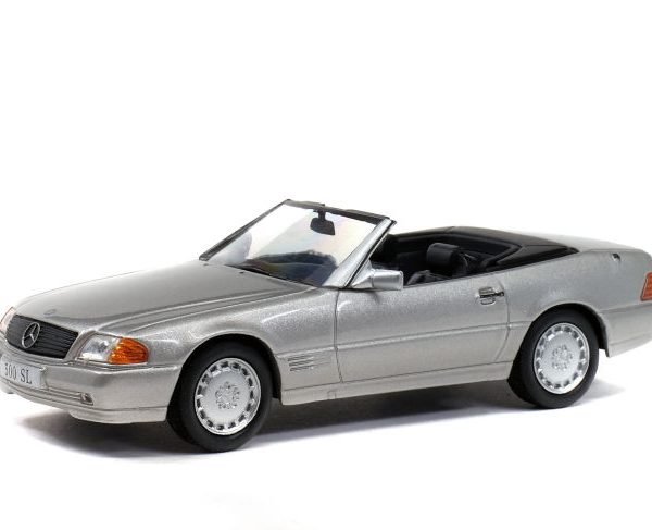 Mercedes-Benz 500SL 1989 Zilver 1/43 Solido