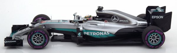 Mercedes AMG Petronas Motorsport F1 W07 Hybrid Winner Abu Dhabi GP 2016 Lewis Hamilton 1-18 Minichamps Limited 300 Pieces
