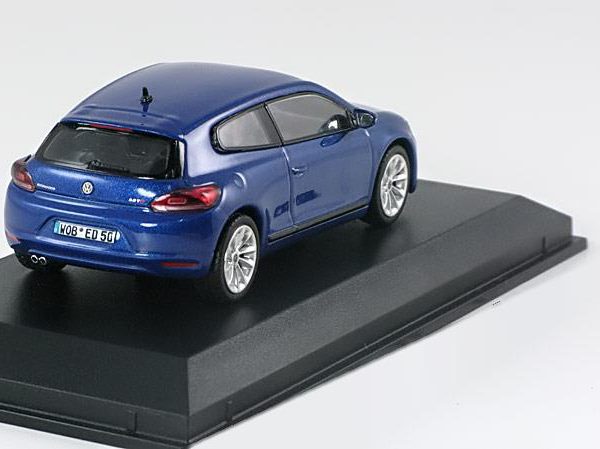 Volkswagen Scirocco 3 2008 Blauw Metallic 1-43 Norev