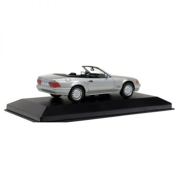 Mercedes-Benz 500SL 1989 Zilver 1/43 Solido