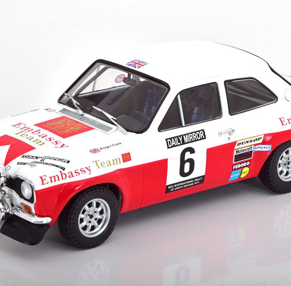 Ford Escort MK1 RS1600 #6 RAC Rally 1971 E.Clark-J.Porter 1:18 Ixo-Models