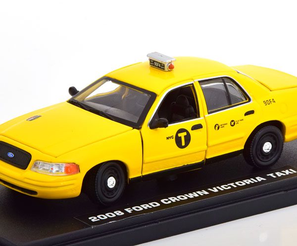 Ford Crown Victoria 2008 "Movie John Wick 2" Geel 1-43 Greenlight Collectibles