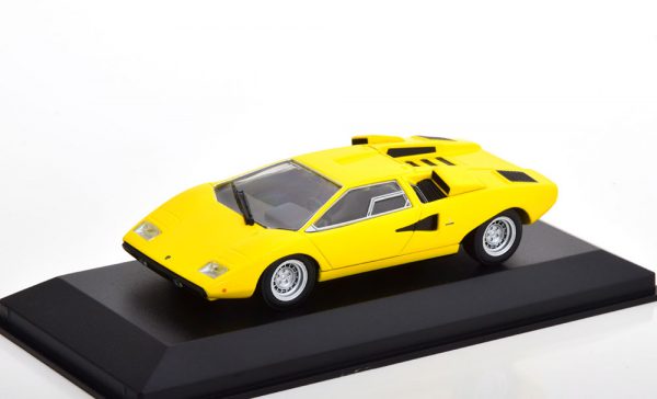 Lamborghini Countach 1970 Geel 1-43 Maxichamps