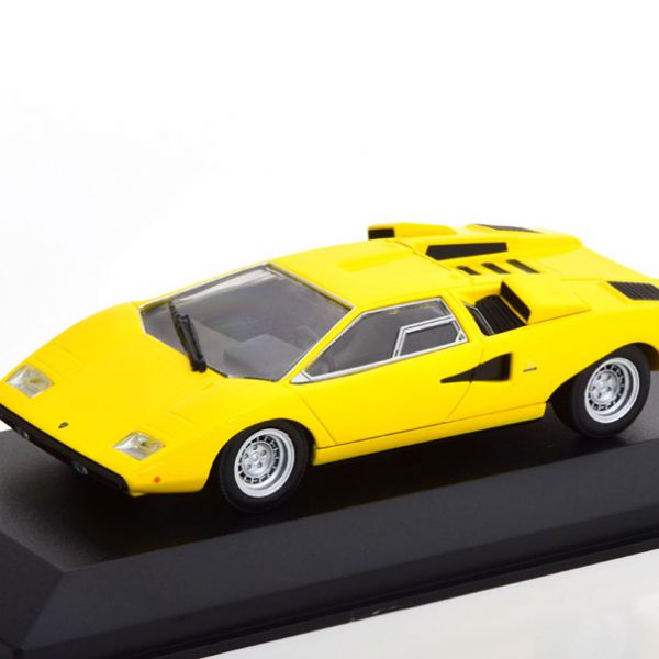 Lamborghini Countach 1970 Geel 1-43 Maxichamps