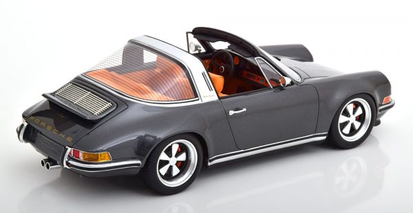 Porsche 911 (964) Targa Singer 1990 Grijs Metallic 1-18 Cult Scale Models