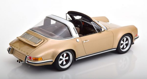 Porsche 911 (964) Targa Singer 1990 Goud Metallic 1-18 Cult Scale Models