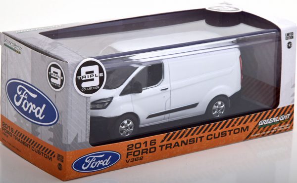 Ford Transit Custom V362 2016 Wit 1-43 Greenlight Collectibles