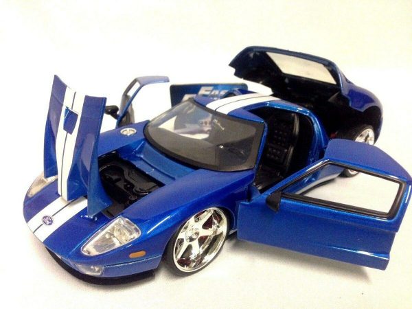 Ford GT Blauw "Fast and the Furious "1-24 Jada Toys