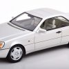 Mercedes-Benz 600 SEC ( C140 ) 1992 Zilver 1-18 Cult Scale Models ( Resin )