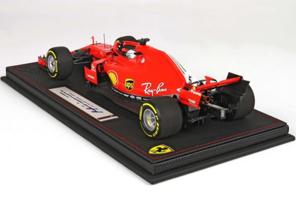 Ferrari SF71-H F1 #5 Sebastian Vettel Winner GP Australia 2018 Finish Version 1-18 BBR Models Limited 100 Pieces