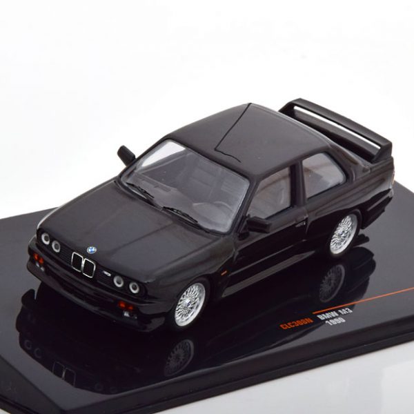 BMW M3 E30 Sport Evolution 1990 Zwart 1-43 Ixo Models