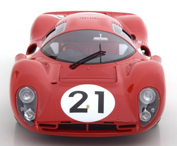 Ferrari 330 P4 No.21, 24h Le Mans 1967 Scarfiotti/Parkes Rood 1-12 CMR Models