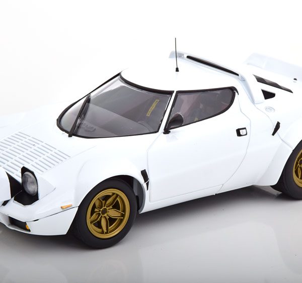 Lancia Stratos "Plain Body Version" 1974 Wit 1-18 Minichamps Limited 300 Pieces