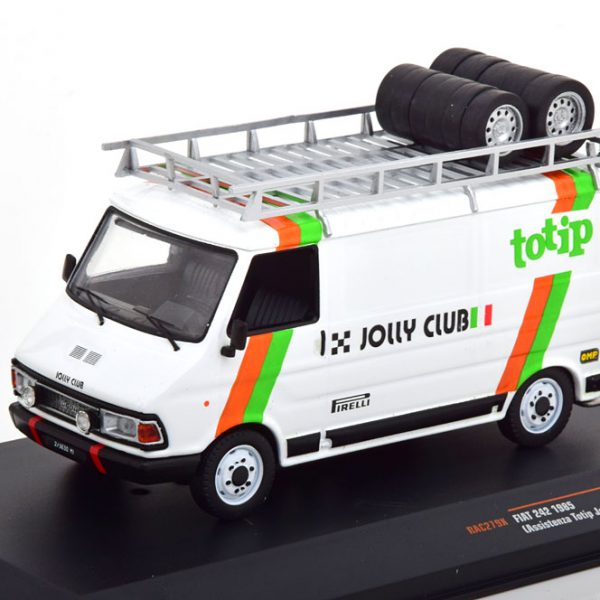 Fiat 242 Service Car Totip Jolly Club 1985 1-43 Ixo Models