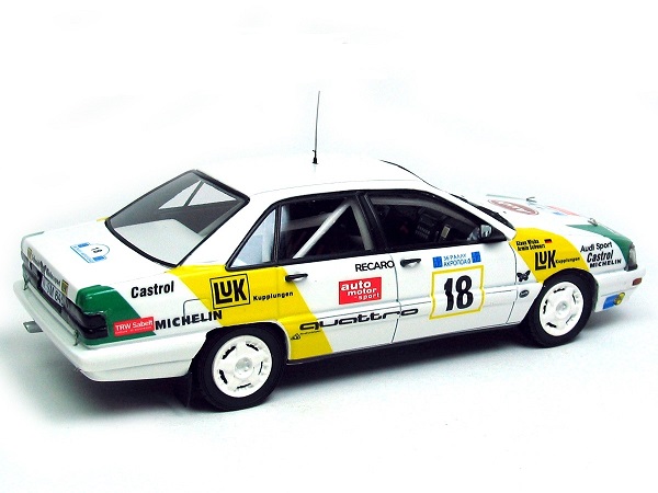 Audi 200 Quattro LUK #18 Driver: A.Schwars Acropolis Rally 1989 1