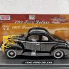 Ford Deluxe Coupe Yellow Flame 1940 Zwart 1-18 Motormax