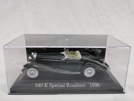 Mercedes 540 K Special Roadster 1936 Groen Altaya Mercedes Collection