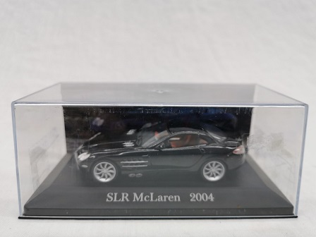 Mercedes-Benz SLR McLaren 2004 Zwart 1-43 Altaya Mercedes Collection